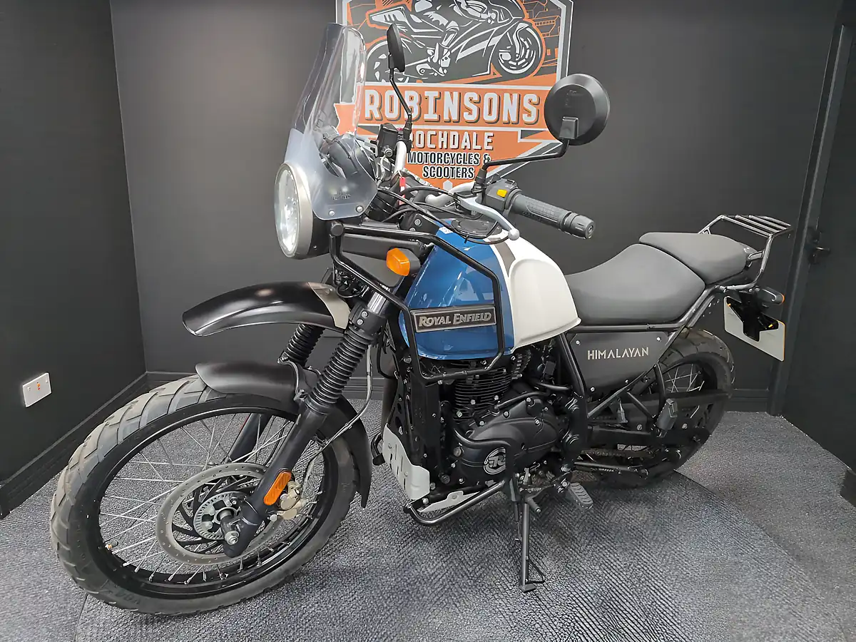Used 2021 Royal Enfield Himalayan 20 Lake Blue - Interior and Exterior details 5