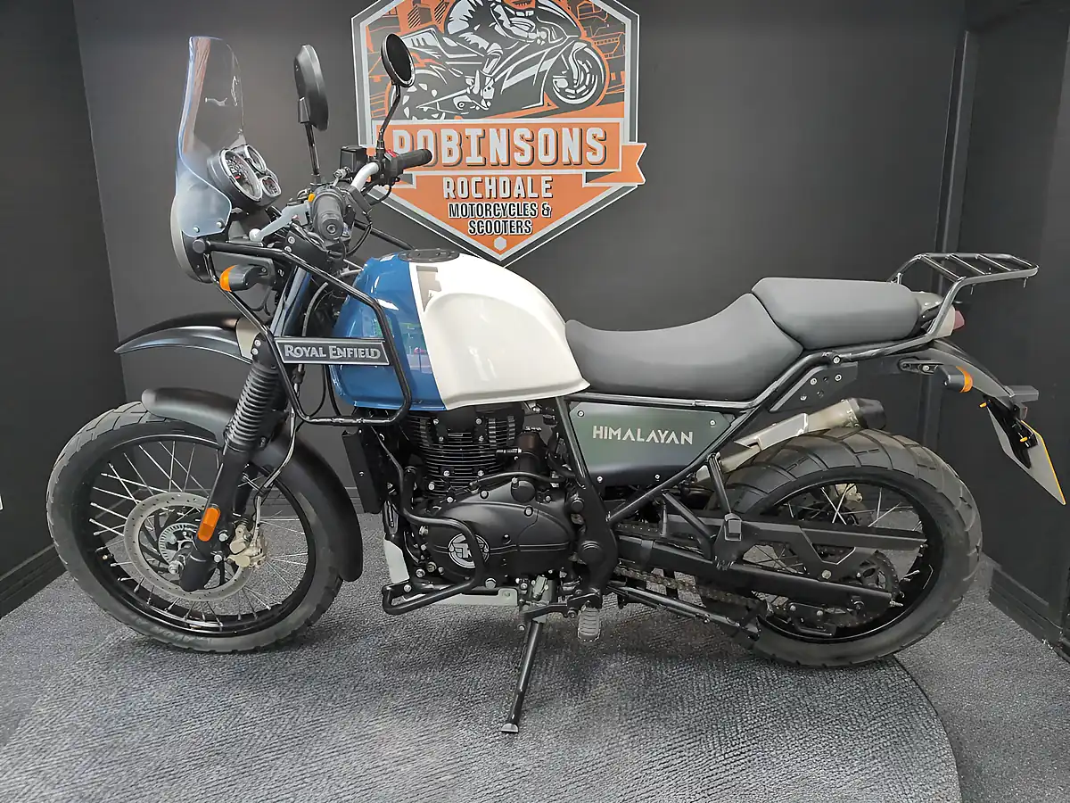 Used 2021 Royal Enfield Himalayan 20 Lake Blue - Interior and Exterior details 6