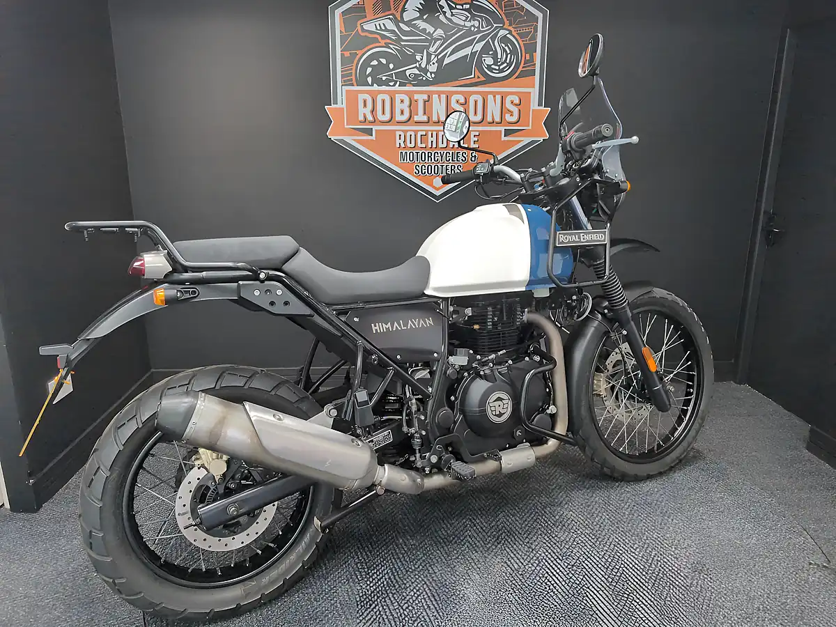 Used 2021 Royal Enfield Himalayan 20 Lake Blue - Interior and Exterior details 8