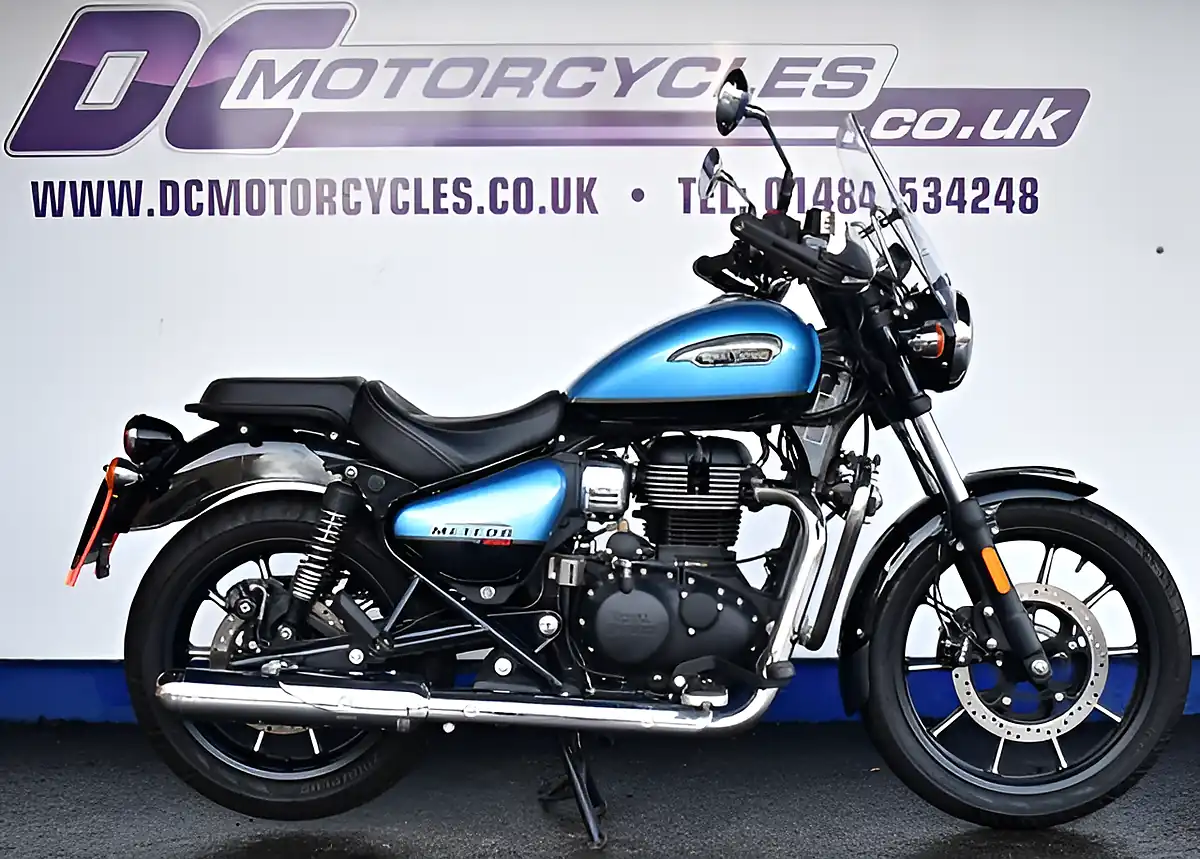 Used 2021 Royal Enfield Meteor 350 As Lake Blue - Front View
