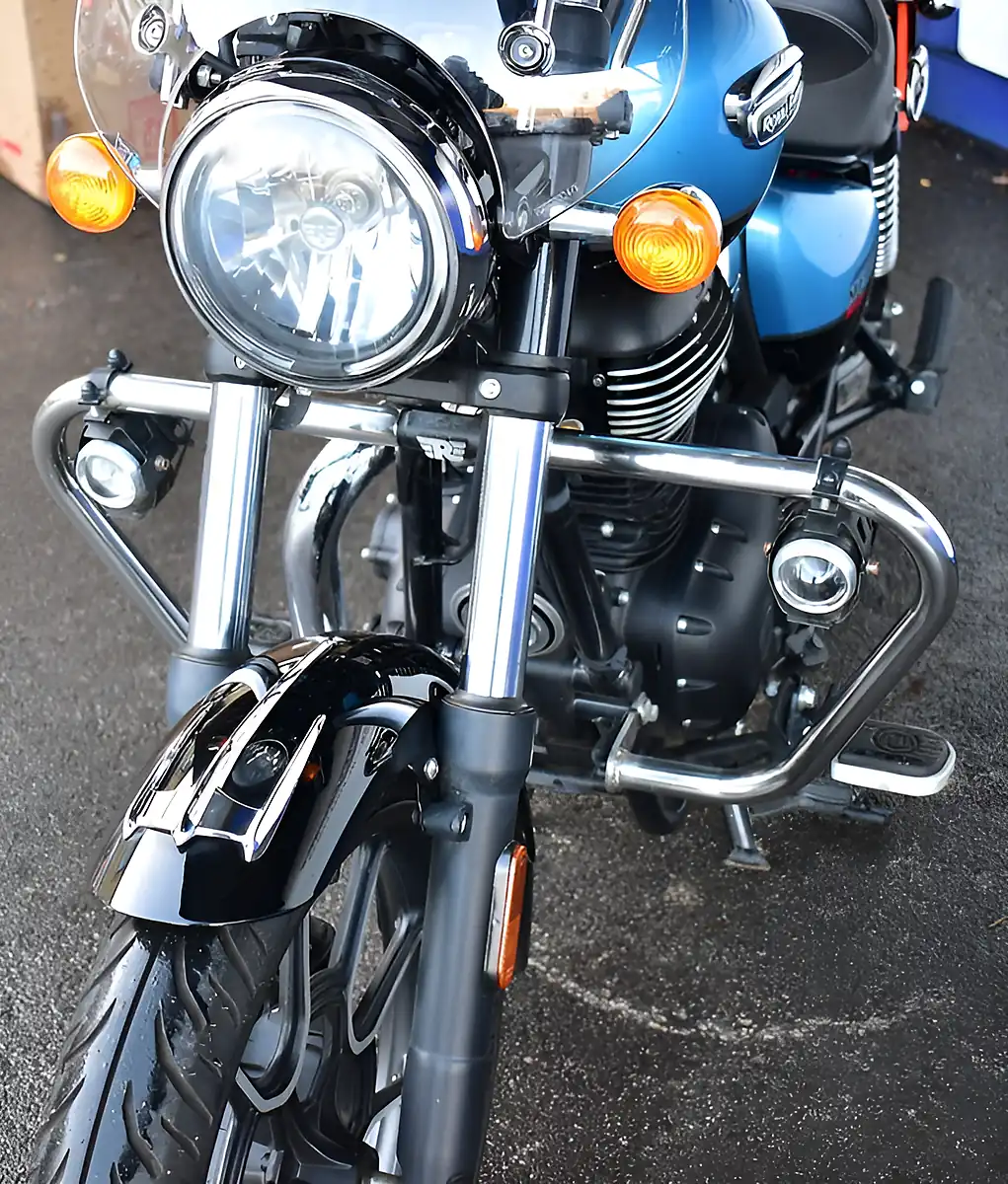 Used 2021 Royal Enfield Meteor 350 As Lake Blue - Interior and Exterior details 10