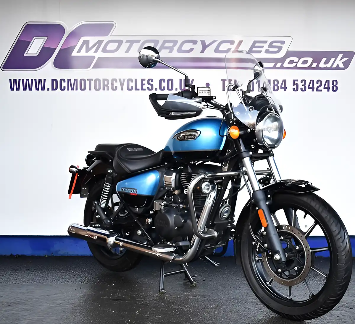 Used 2021 Royal Enfield Meteor 350 As Lake Blue - Interior and Exterior details 2