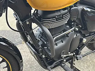 Used 2021 Royal Enfield Meteor 350 Yellow - Interior and Exterior details 13