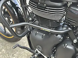 Used 2021 Royal Enfield Meteor 350 Yellow - Interior and Exterior details 17