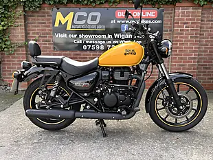 Used 2021 Royal Enfield Meteor 350 Yellow - Interior and Exterior details 20