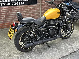 Used 2021 Royal Enfield Meteor 350 Yellow - Interior and Exterior details 3