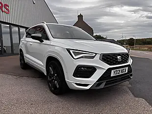 Used 2021 SEAT Ateca Fr Sport White - Interior and Exterior details 3