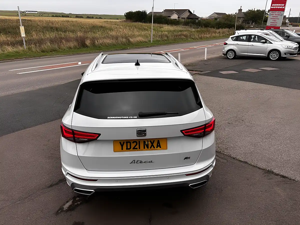 Used 2021 SEAT Ateca Fr Sport White - Interior and Exterior details 8