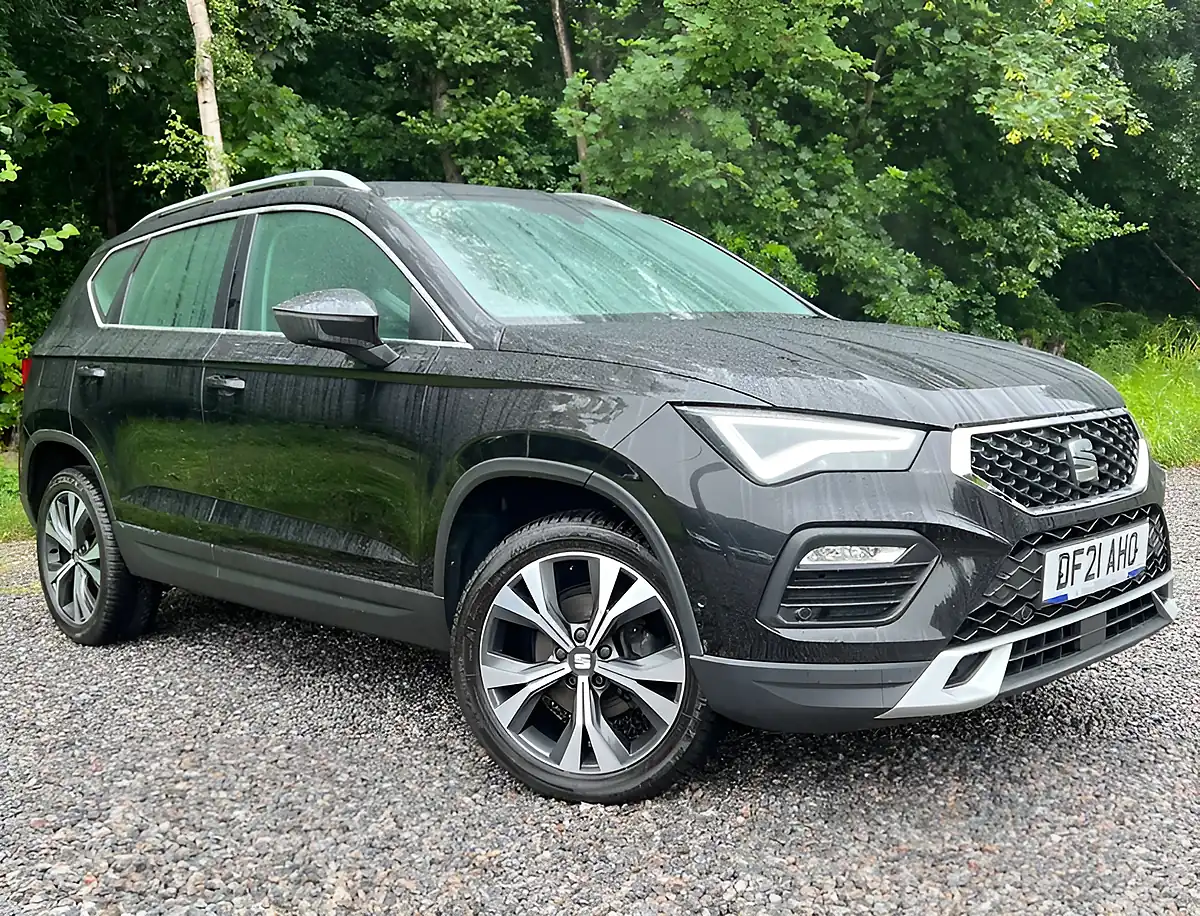 Used 2021 SEAT Ateca Se Technology Black Magic - Front View