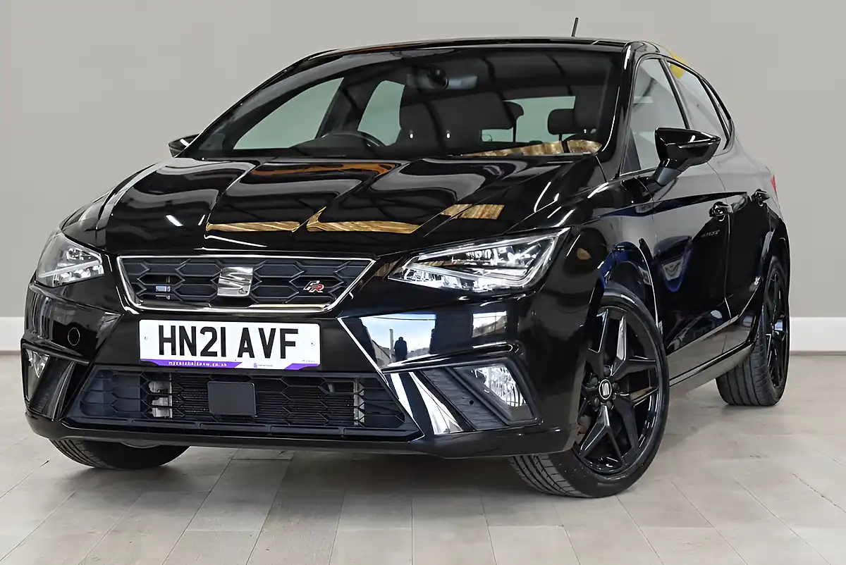 Used 2021 SEAT Ibiza Fr Midnight Black - Front View