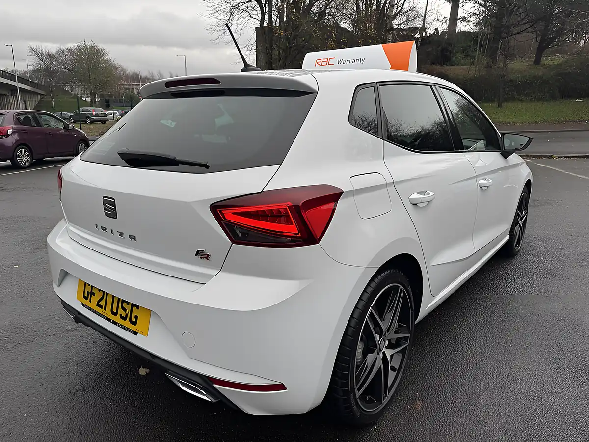 Used 2021 SEAT Ibiza Fr Sport White - Interior and Exterior details 13