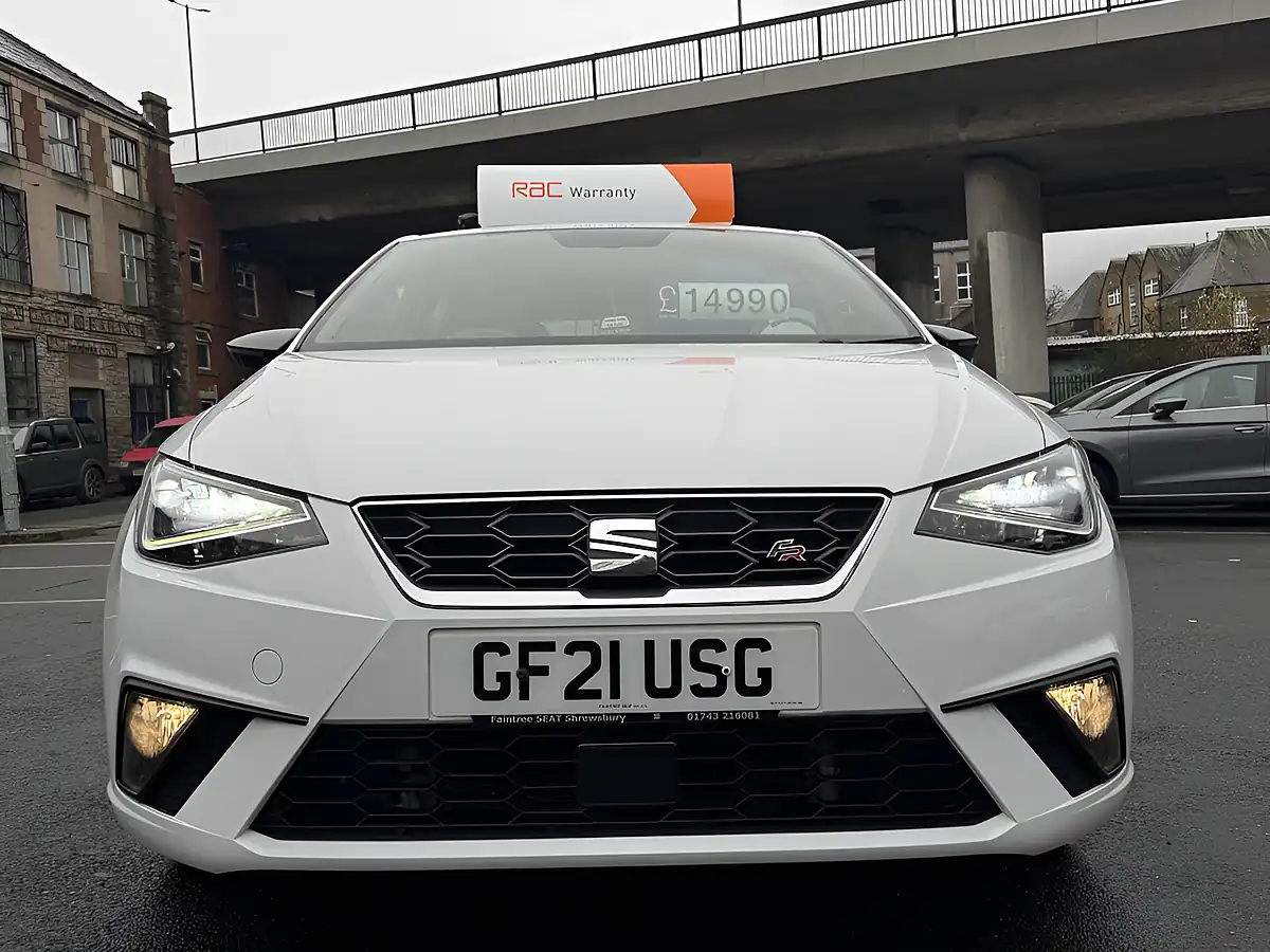 Used 2021 SEAT Ibiza Fr Sport White - Interior and Exterior details 5