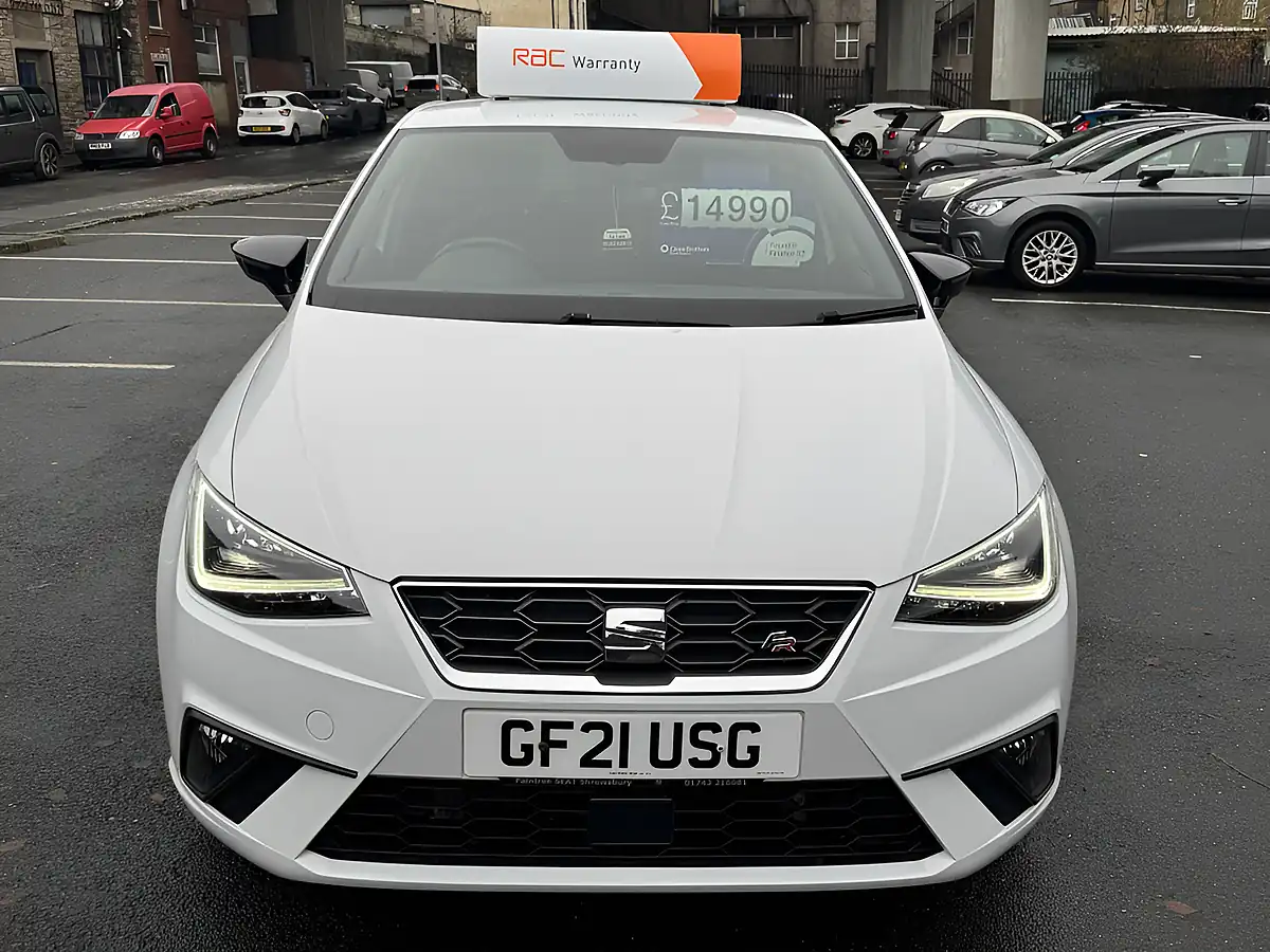 Used 2021 SEAT Ibiza Fr Sport White - Interior and Exterior details 6