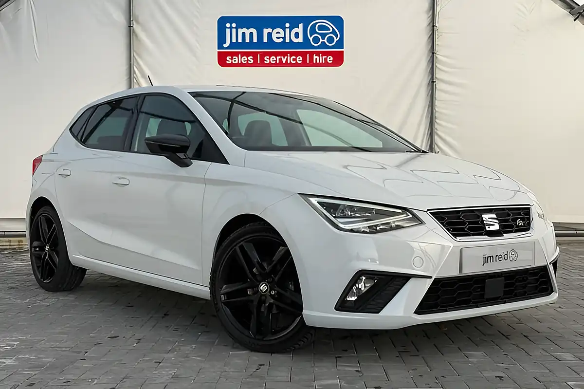 Used 2021 SEAT Ibiza Fr Sport White - Front View