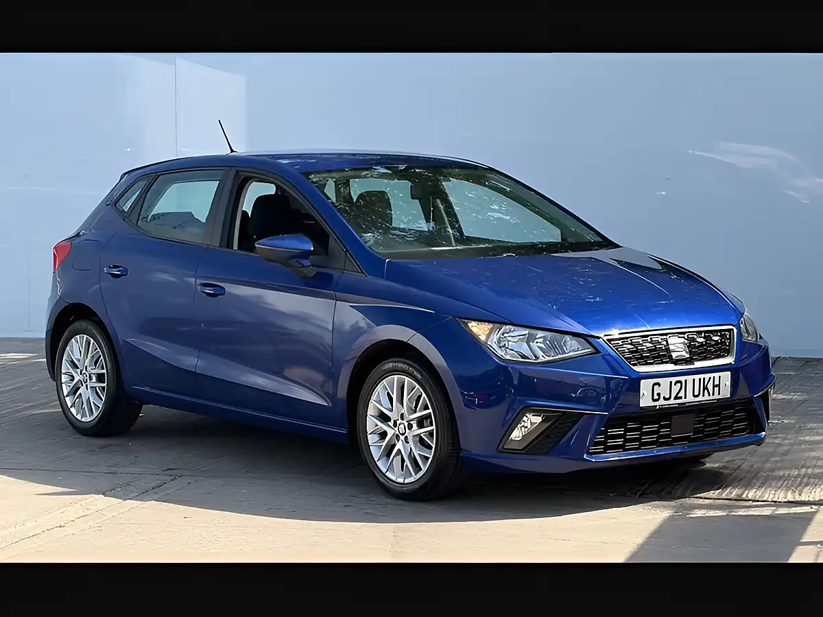 Used 2021 SEAT Ibiza Se Technology Blue - Front View