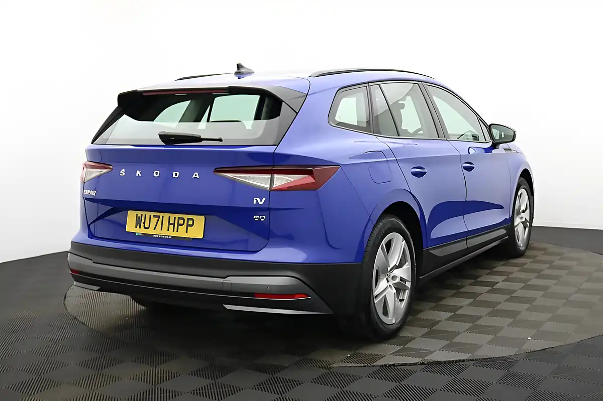 Used 2021 Skoda Enyaq 60 Blue - Interior and Exterior details 4