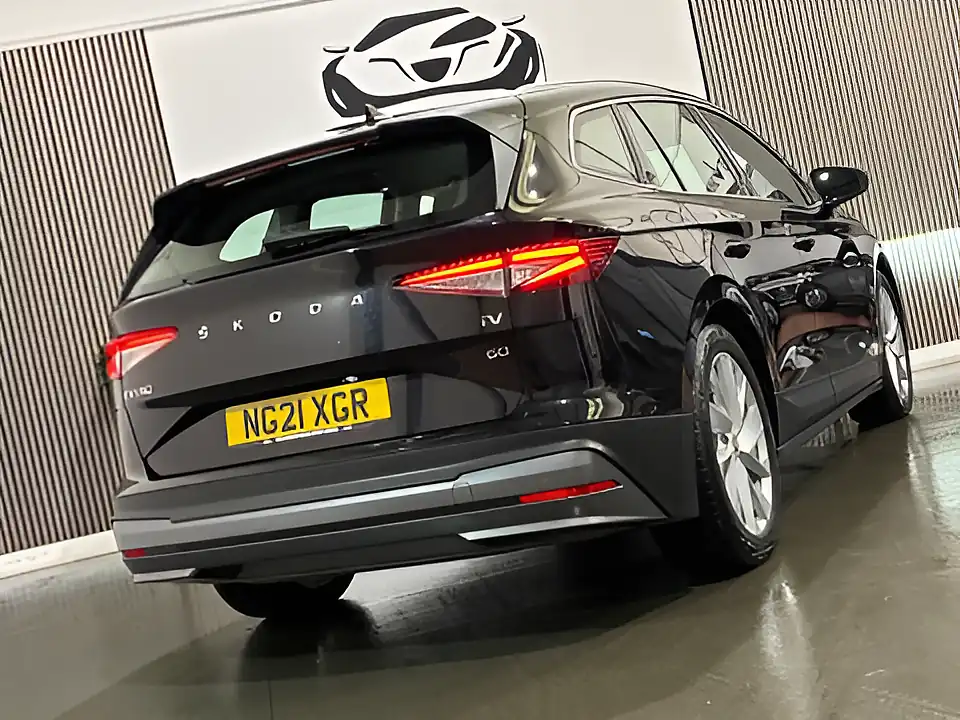 Used 2021 Skoda Enyaq 60 Nav Suite Black - Interior and Exterior details 12