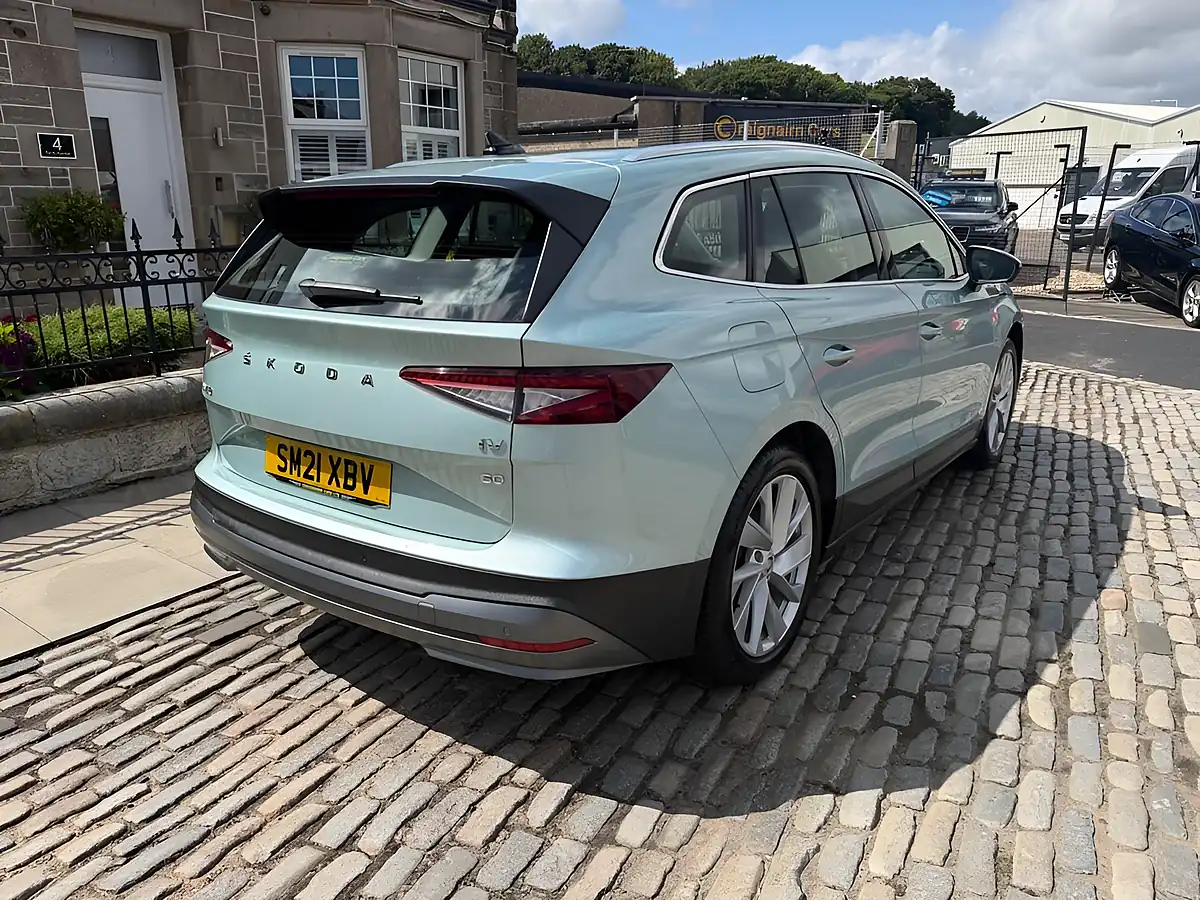 Used 2021 Skoda Enyaq Nav Suite Silver - Interior and Exterior details 11