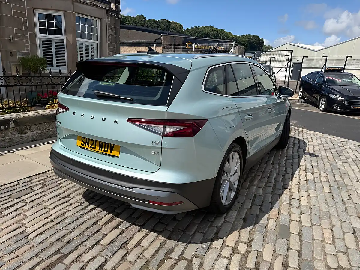 Used 2021 Skoda Enyaq Nav Suite Silver - Interior and Exterior details 7