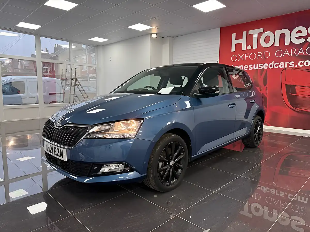 Used 2021 Skoda Fabia Colour Edition Blue - Interior and Exterior details 16
