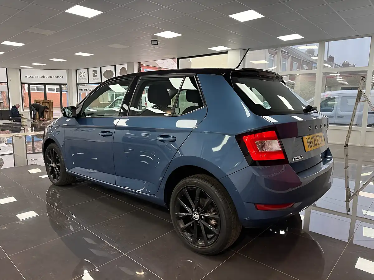 Used 2021 Skoda Fabia Colour Edition Blue - Interior and Exterior details 9