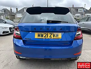 Used 2021 Skoda Fabia Monte Carlo Blue - Interior and Exterior details 11