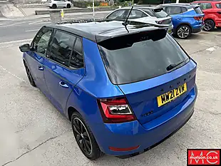 Used 2021 Skoda Fabia Monte Carlo Blue - Interior and Exterior details 12