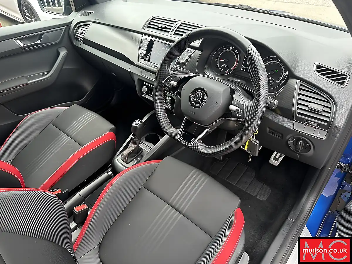 Used 2021 Skoda Fabia Monte Carlo Blue - Interior and Exterior details 14