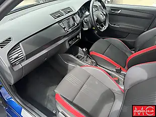 Used 2021 Skoda Fabia Monte Carlo Blue - Interior and Exterior details 15
