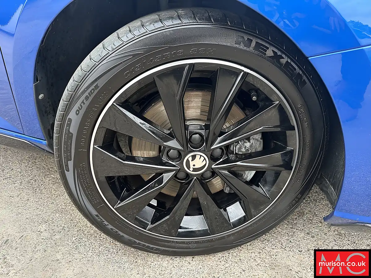 Used 2021 Skoda Fabia Monte Carlo Blue - Interior and Exterior details 2