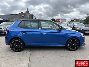 Used 2021 Skoda Fabia Monte Carlo Blue - Interior and Exterior details 3