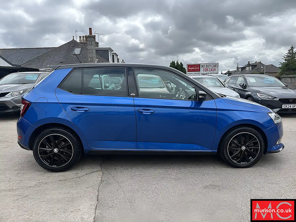 Used 2021 Skoda Fabia Monte Carlo Blue - Interior and Exterior details 3