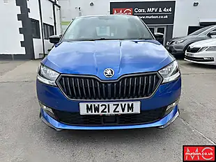 Used 2021 Skoda Fabia Monte Carlo Blue - Interior and Exterior details 4