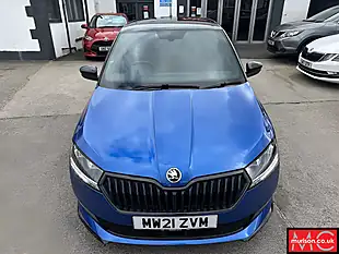 Used 2021 Skoda Fabia Monte Carlo Blue - Interior and Exterior details 5