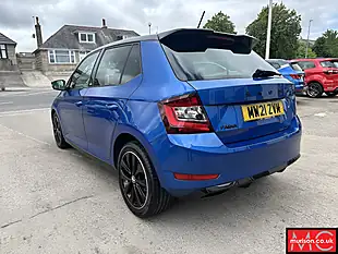 Used 2021 Skoda Fabia Monte Carlo Blue - Interior and Exterior details 8