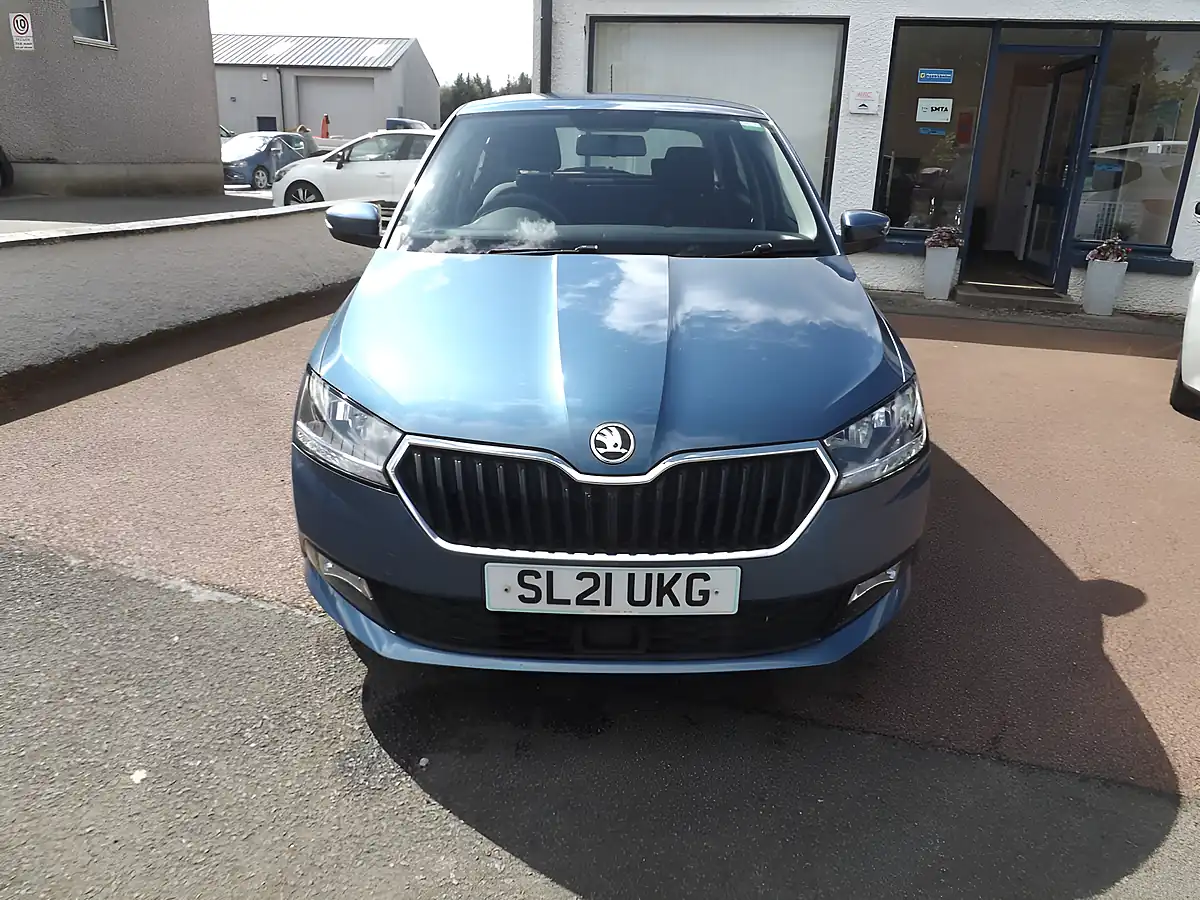 Used 2021 Skoda Fabia Se Blue - Interior and Exterior details 2