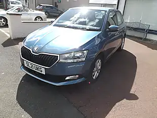 Used 2021 Skoda Fabia Se Blue - Interior and Exterior details 3