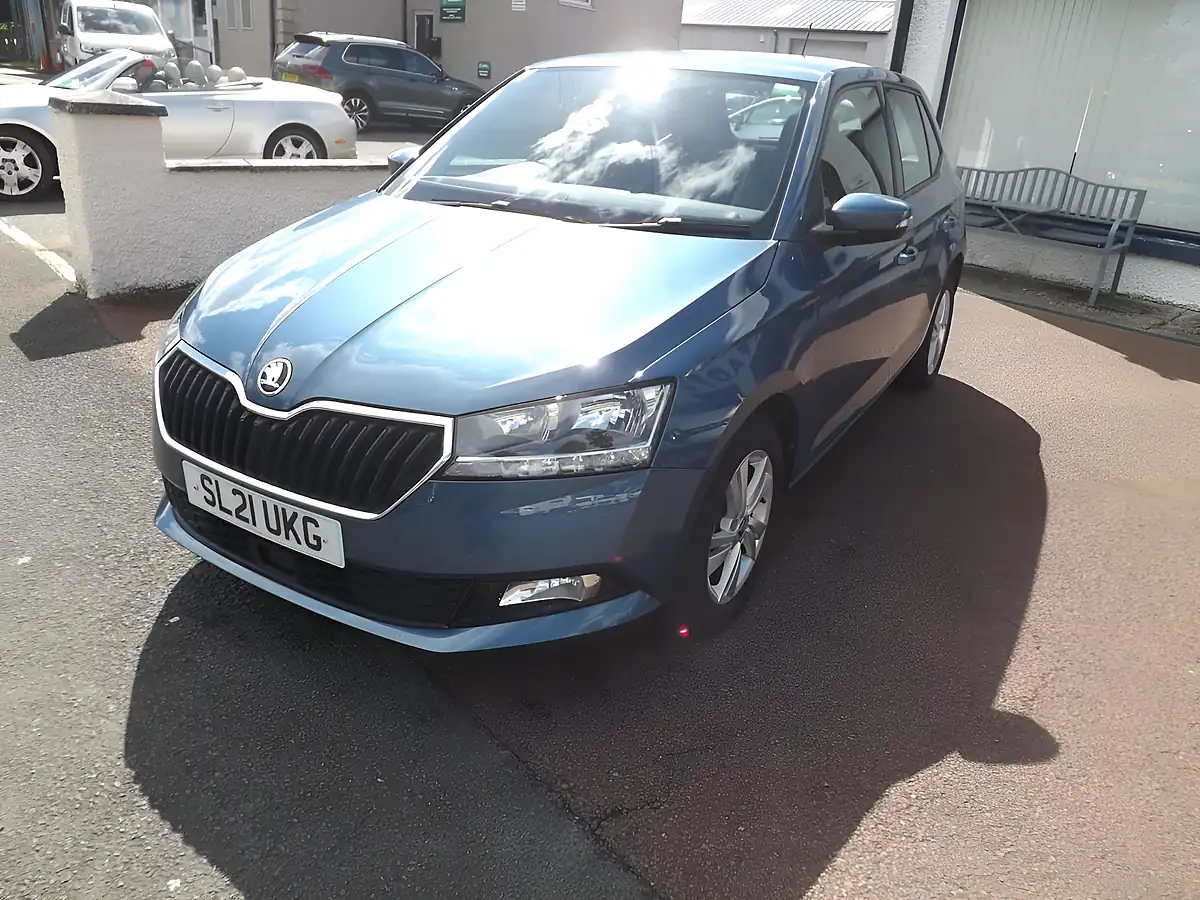 Used 2021 Skoda Fabia Se Blue - Interior and Exterior details 3