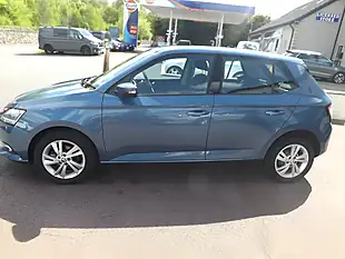 Used 2021 Skoda Fabia Se Blue - Interior and Exterior details 4