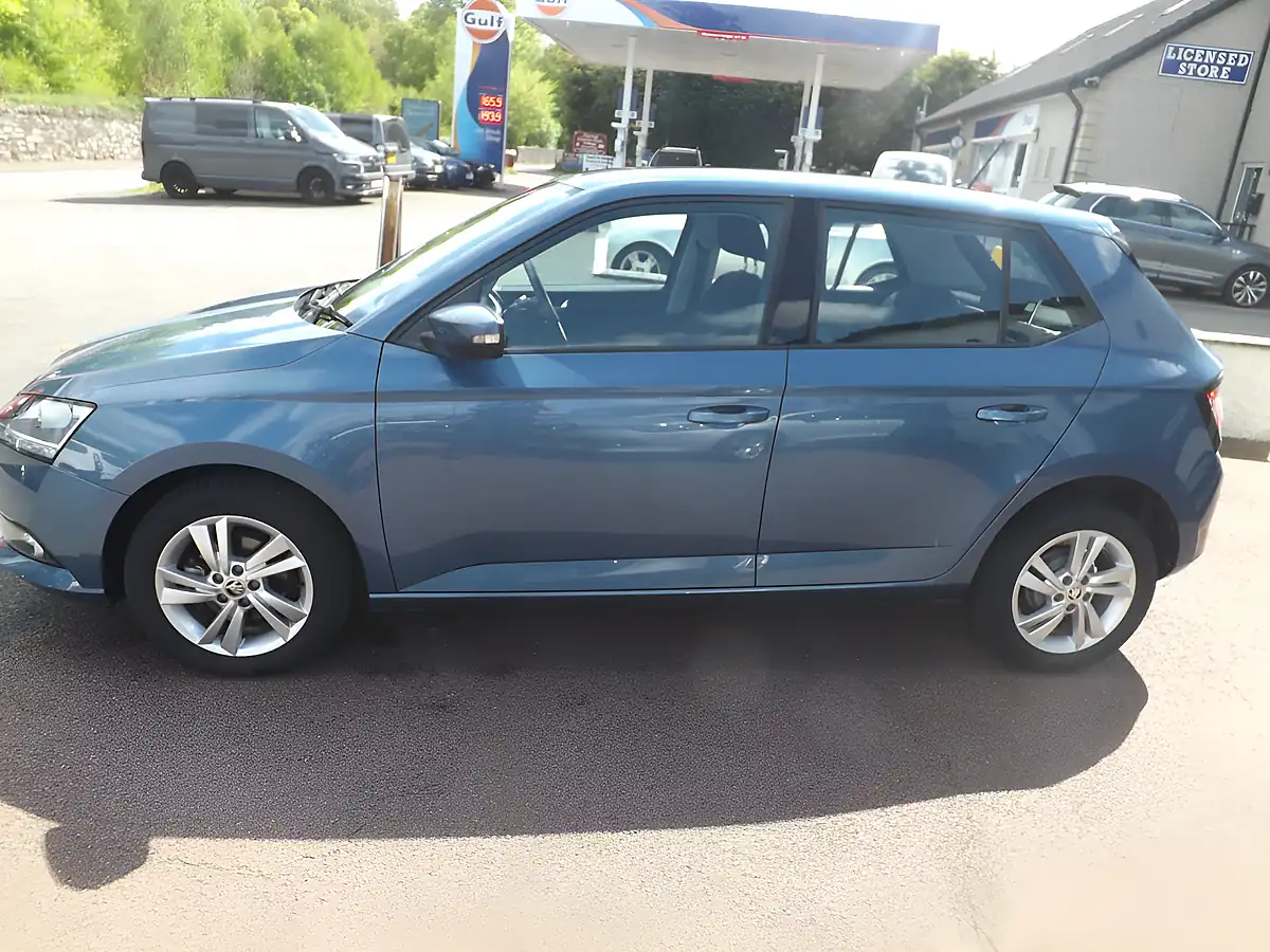 Used 2021 Skoda Fabia Se Blue - Interior and Exterior details 4