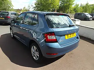 Used 2021 Skoda Fabia Se Blue - Interior and Exterior details 5
