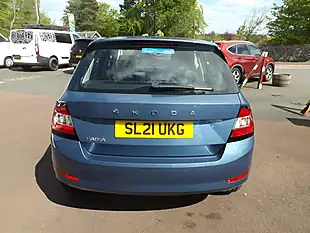 Used 2021 Skoda Fabia Se Blue - Interior and Exterior details 6