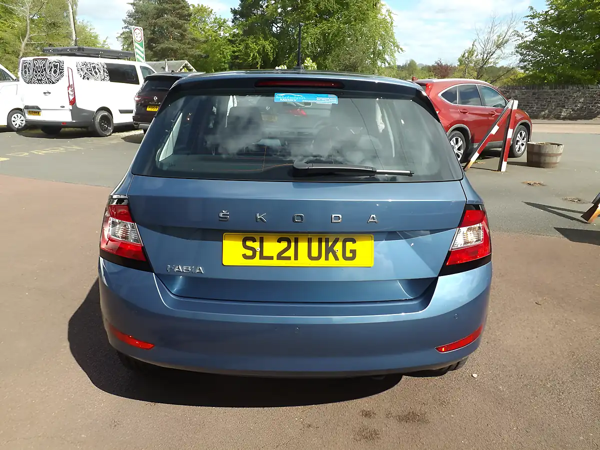 Used 2021 Skoda Fabia Se Blue - Interior and Exterior details 6