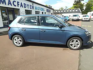Used 2021 Skoda Fabia Se Blue - Interior and Exterior details 8