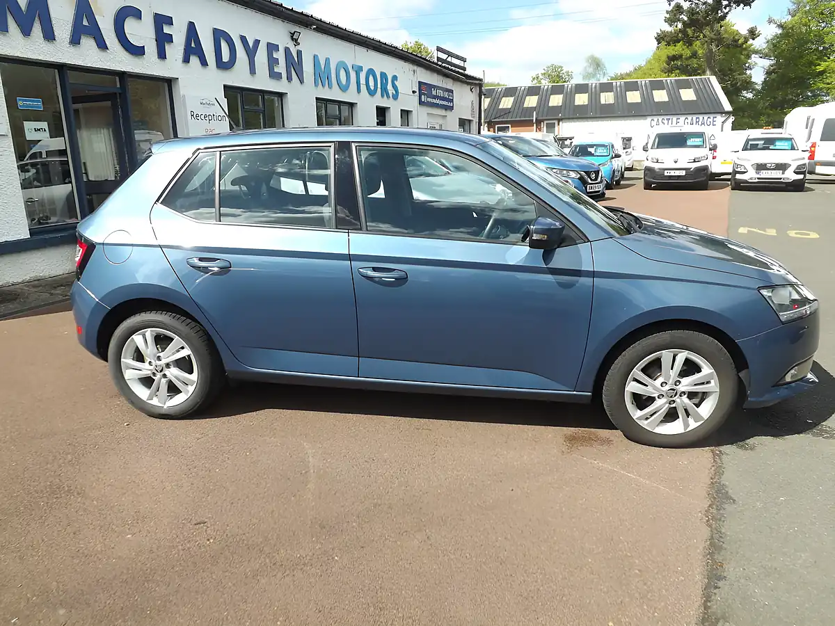 Used 2021 Skoda Fabia Se Blue - Interior and Exterior details 8