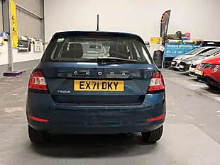 Used 2021 Skoda Fabia Se Blue Metallic - Interior and Exterior details 10