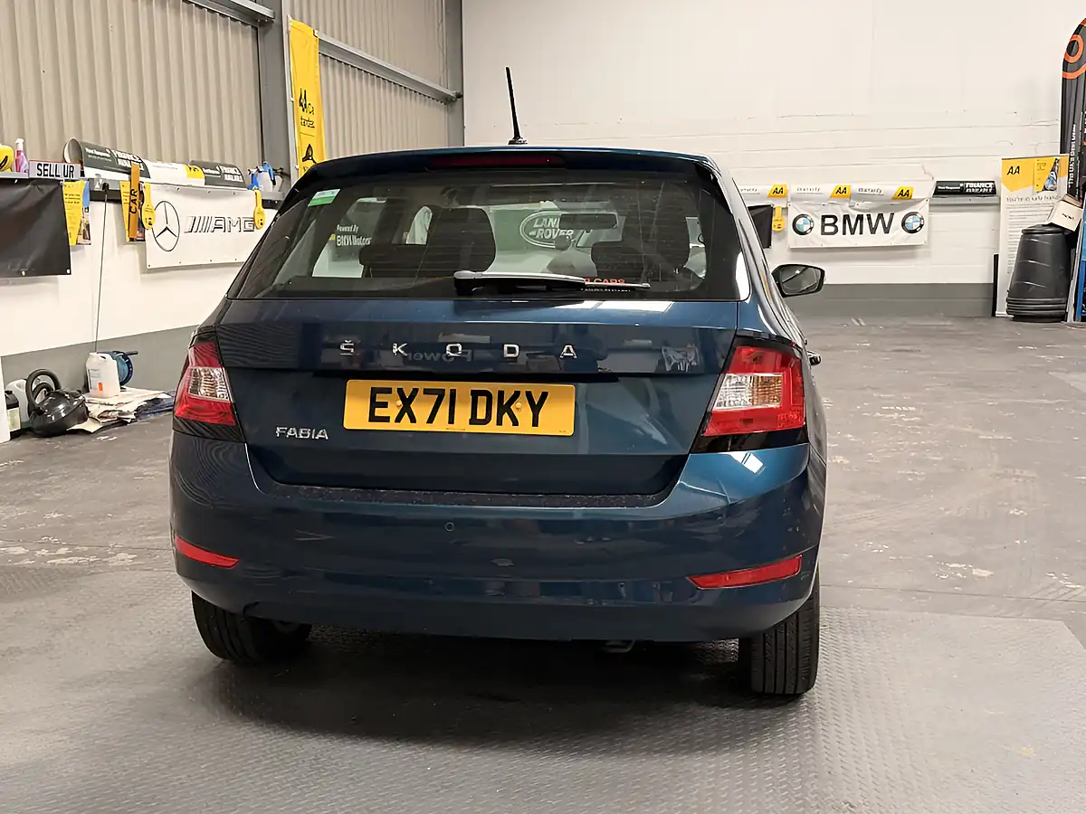 Used 2021 Skoda Fabia Se Blue Metallic - Interior and Exterior details 11