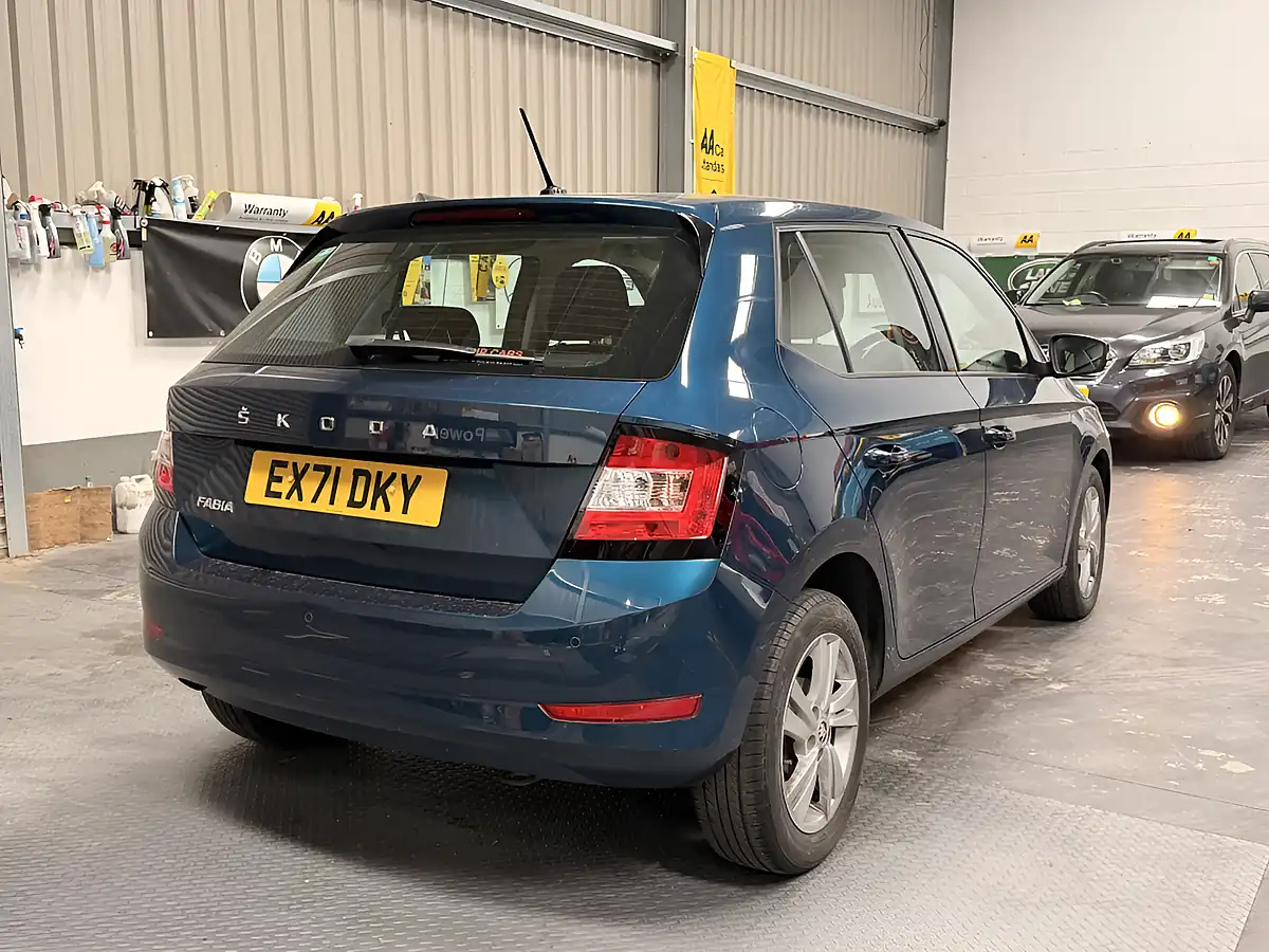 Used 2021 Skoda Fabia Se Blue Metallic - Interior and Exterior details 13