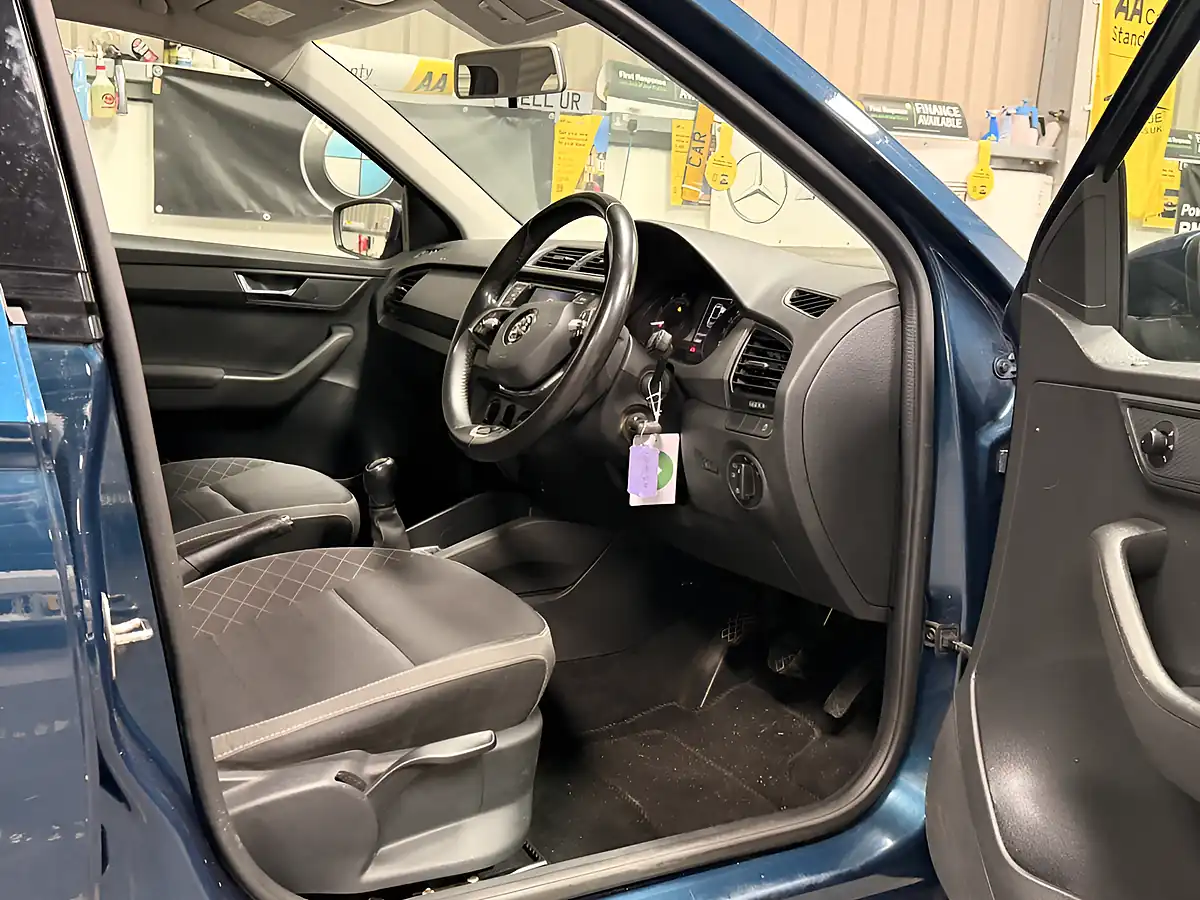 Used 2021 Skoda Fabia Se Blue Metallic - Interior and Exterior details 18