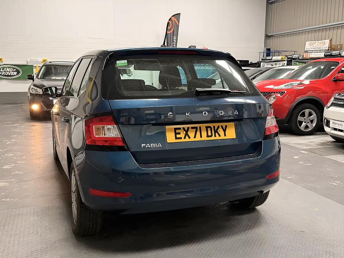 Used 2021 Skoda Fabia Se Blue Metallic - Interior and Exterior details 8